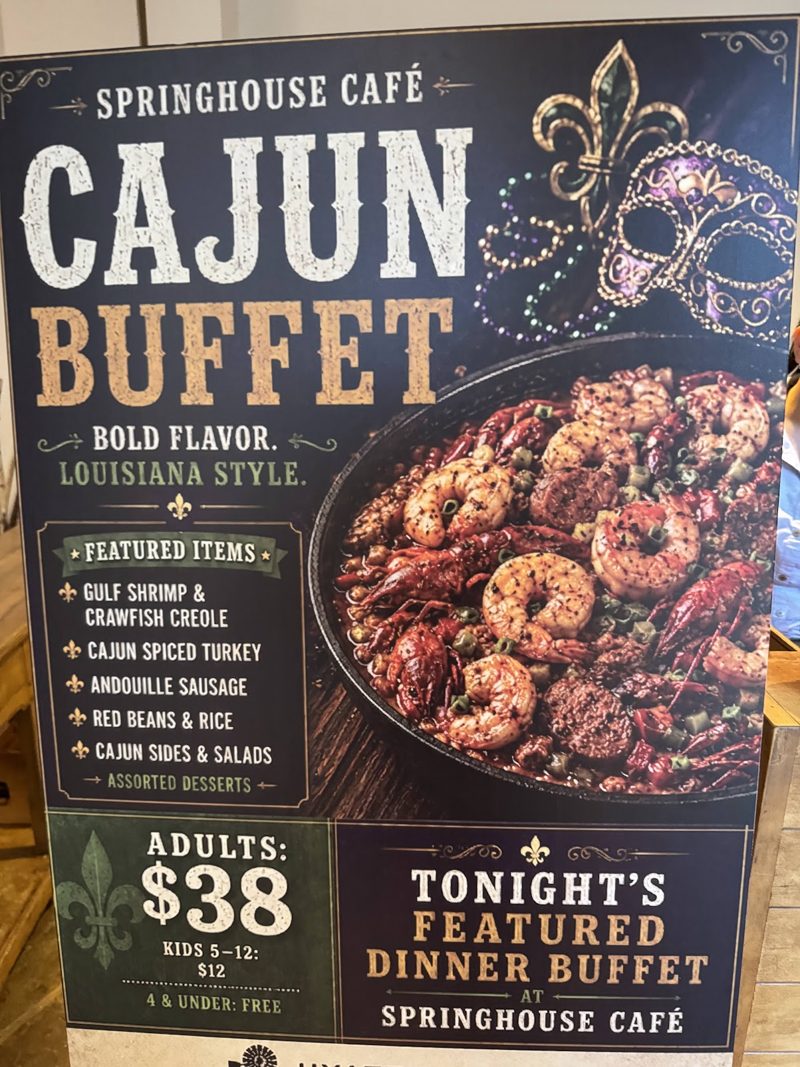 Cajun Buffet, original